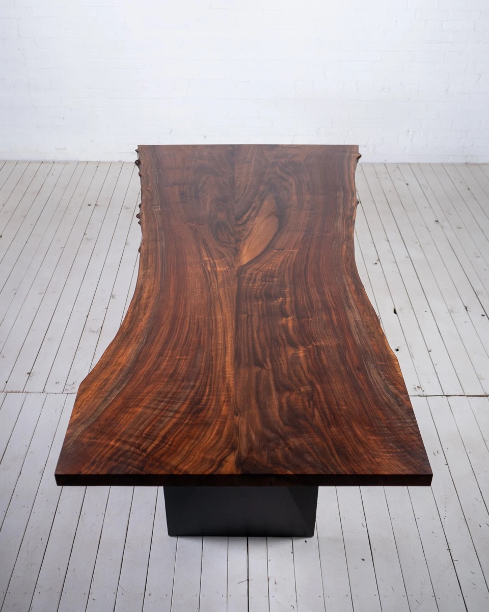 Triad live-edge desk option by BRICKER & BEAM